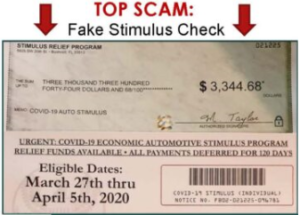 Fake Stimulus Check