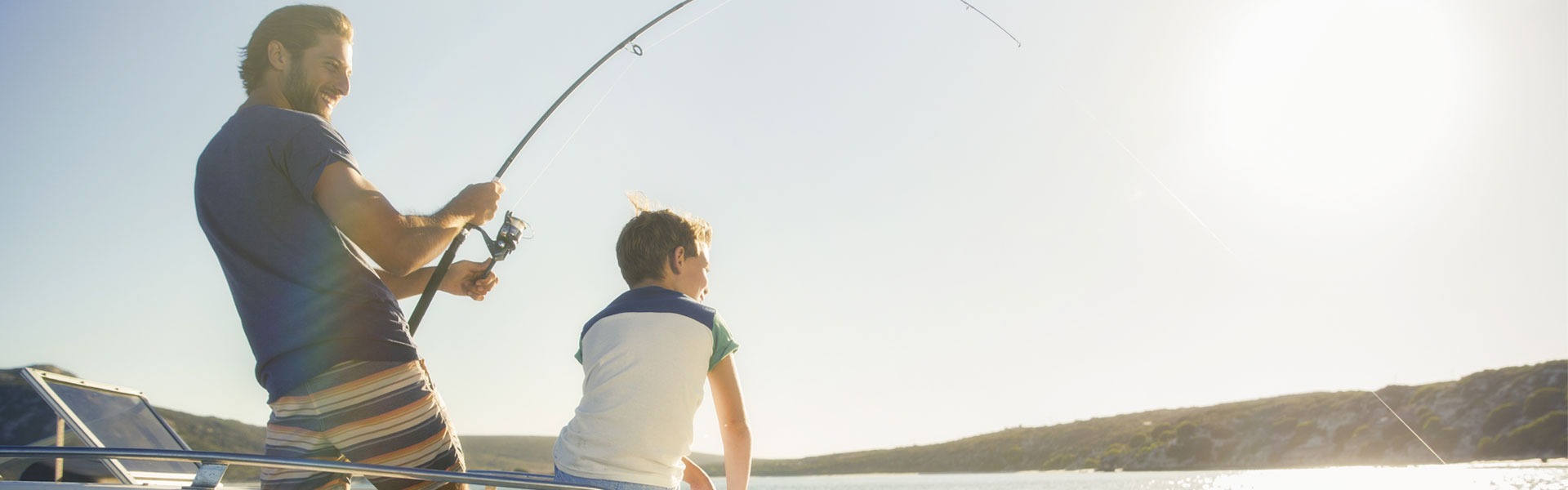 Rec_Interior father and son fishing