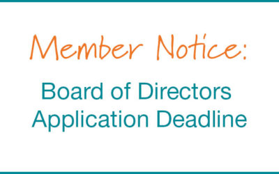 Board of Directors Application Deadline