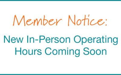 In-Person Service Hours Change Effective November 20, 2023