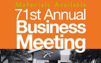71st Annual Membership Business Meeting