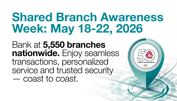 A Great Perk of Membership: The Shared Branch Network